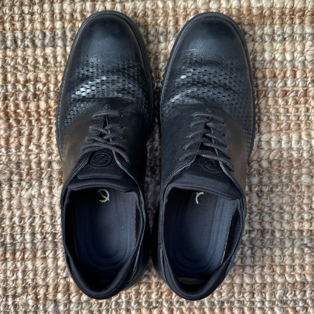 Men's 2.ZERØGRAND Laser Wingtip Oxfords Size 8